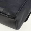 LOUIS VUITTON Damier Infini District PM Shoulder Bag Onyx N41033 Auth 148646AV-17