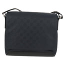 LOUIS VUITTON Damier Infini District PM Shoulder Bag Onyx N41033 Auth 148646AV-13