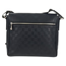 LOUIS VUITTON Damier Infini District PM Shoulder Bag Onyx N41033 Auth 148646AV-2