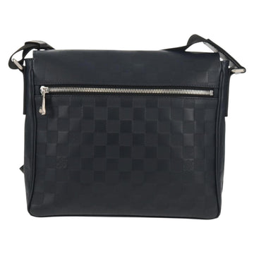 LOUIS VUITTON Damier Infini District PM Shoulder Bag Onyx N41033 Auth 148646AV - 0