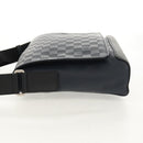 LOUIS VUITTON Damier Infini District PM Shoulder Bag Onyx N41033 Auth 148646AV-3