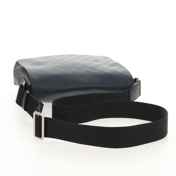 LOUIS VUITTON Damier Infini District PM Shoulder Bag Onyx N41033 Auth 148646AV