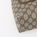 GUCCI GG Supreme Web Sherry Line Tote Bag PVC Beige 39 002 4487 Auth 148647-14