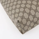 GUCCI GG Supreme Web Sherry Line Tote Bag PVC Beige 39 002 4487 Auth 148647-16
