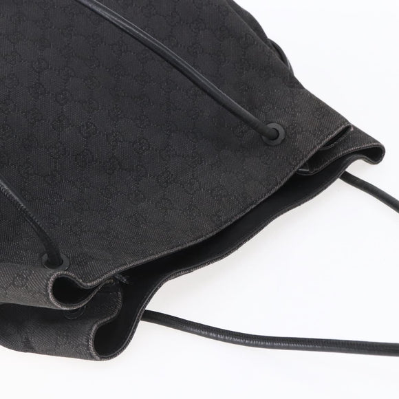 GUCCI GG Canvas Shoulder Bag Brown 101340 Auth 148648