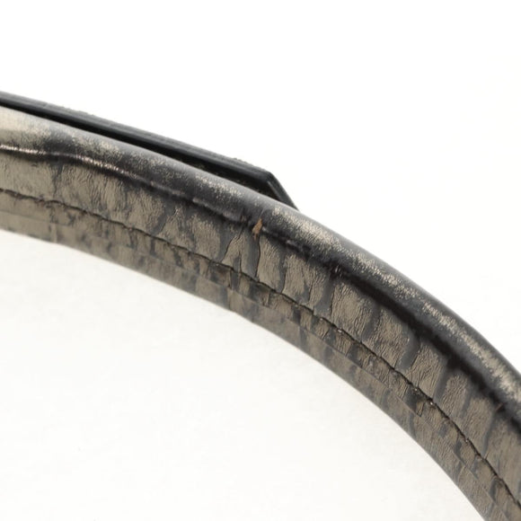 BURBERRY Nova Check Shoulder Bag PVC Beige Auth 148649V