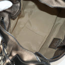 BURBERRY Nova Check Shoulder Bag PVC Beige Auth 148649V-20