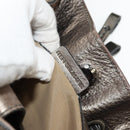 BURBERRY Nova Check Shoulder Bag PVC Beige Auth 148649V-23