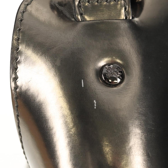 BURBERRY Nova Check Shoulder Bag PVC Beige Auth 148649V