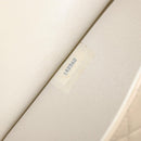 CHANEL Chain Shoulder Bag Lamb Skin Beige Gold CC Auth 148650-24