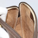 GUCCI GG Supreme Shoulder Bag PVC Beige Gold 97 02 068 Auth 148651-19