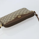 GUCCI GG Supreme Shoulder Bag PVC Beige Gold 97 02 068 Auth 148651-6