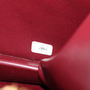 CHANEL Chain Shoulder Bag Lamb Skin Black Gold CC Auth 148654SAM-10