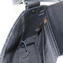 CHANEL Shoulder Bag Lamb Skin Black Gold CC Auth 148655SM-26