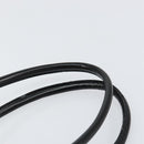 Salvatore Ferragamo Hand Bag Leather Black Silver Auth 148656-8