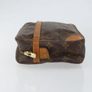 LOUIS VUITTON Monogram Compiegne 28 Clutch Bag M51845 LV Auth 148657-4