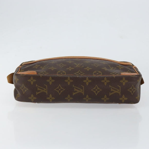 LOUIS VUITTON Monogram Compiegne 28 Clutch Bag M51845 LV Auth 148657