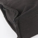 HERMES Her Line Hand Bag MM Canvas Gray Auth 148658-11