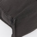 HERMES Her Line Hand Bag MM Canvas Gray Auth 148658-13