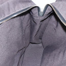 HERMES Her Line Hand Bag MM Canvas Gray Auth 148658-18