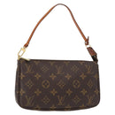 LOUIS VUITTON Monogram Pochette Accessoires Pouch M51980 LV Auth 148660-1