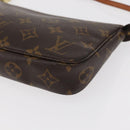 LOUIS VUITTON Monogram Pochette Accessoires Pouch M51980 LV Auth 148660-15