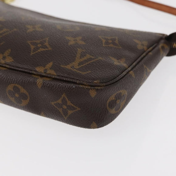 LOUIS VUITTON Monogram Pochette Accessoires Pouch M51980 LV Auth 148660
