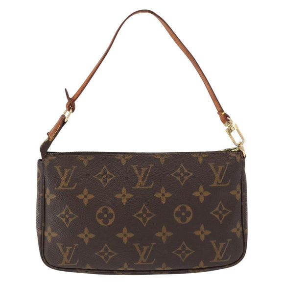 LOUIS VUITTON Monogram Pochette Accessoires Pouch M51980 LV Auth 148660