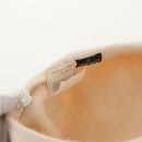 CHANEL Camellia Beret Cap Wool Cream CC Auth 148661M-9