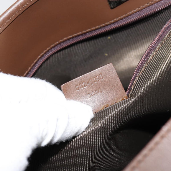 GUCCI GG Canvas Shoulder Bag Beige Gold 002 1098 3444 Auth 148662