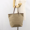 GUCCI GG Canvas Shoulder Bag Beige Gold 002 1098 3444 Auth 148662-22