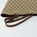 GUCCI GG Canvas Shoulder Bag Beige Gold 002 1098 3444 Auth 148662-7
