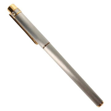 CARTIER Fountain Pen Trinity metal Silver Gold Auth 148666M