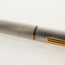 CARTIER Fountain Pen Trinity metal Silver Gold Auth 148666M-10