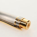 CARTIER Fountain Pen Trinity metal Silver Gold Auth 148666M-8