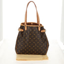 LOUIS VUITTON Monogram Batignolles Vertical Tote Bag M51153 LV Auth 148670SAV-12