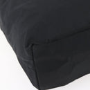 PRADA Semi Shoulder Bag Nylon Black Silver Auth 148673-14