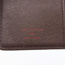 LOUIS VUITTON Damier Ebene Agenda PM Day Planner Cover R20700 LV Auth 148674-18