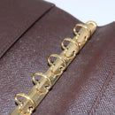 LOUIS VUITTON Damier Ebene Agenda PM Day Planner Cover R20700 LV Auth 148674-9