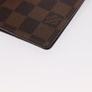 LOUIS VUITTON Damier Ebene Agenda Poche Note Cover R20703 LV Auth 148675-16