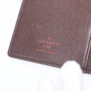 LOUIS VUITTON Damier Ebene Agenda Poche Note Cover R20703 LV Auth 148675-9