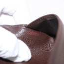 LOUIS VUITTON Damier Ebene Agenda Poche Note Cover R20703 LV Auth 148675-12