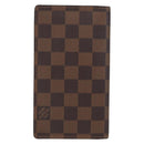 LOUIS VUITTON Damier Ebene Agenda Poche Note Cover R20703 LV Auth 148675-13