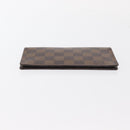 LOUIS VUITTON Damier Ebene Agenda Poche Note Cover R20703 LV Auth 148675-4