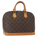 LOUIS VUITTON Monogram Alma Hand Bag M51130 LV Auth 148678-1