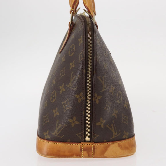 LOUIS VUITTON Monogram Alma Hand Bag M51130 LV Auth 148678