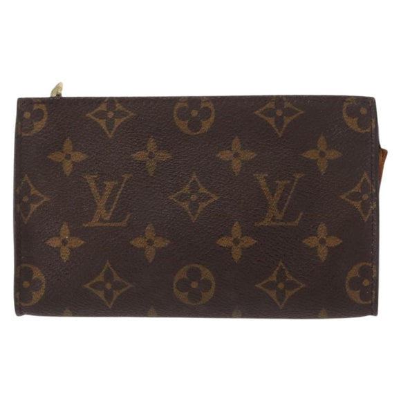 LOUIS VUITTON Monogram Bucket PM Accessory Pouch LV Auth 148679