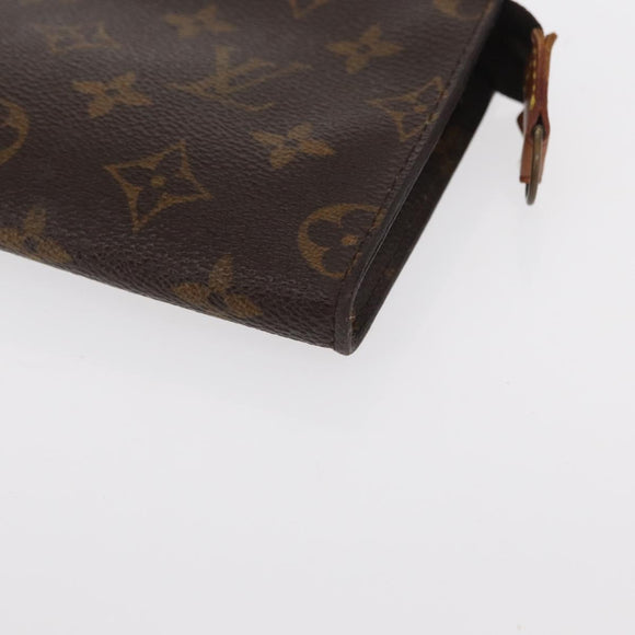 LOUIS VUITTON Monogram Bucket PM Accessory Pouch LV Auth 148679