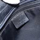 GUCCI GG Canvas Shoulder Bag Black Silver 34339 Auth 148680-19