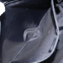 GUCCI GG Canvas Shoulder Bag Black Silver 34339 Auth 148680-23